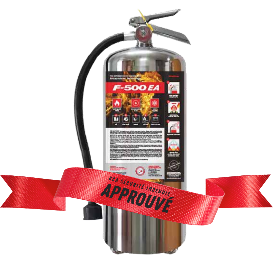Extincteur F-500 EA® Acier Inoxidable (WMH)