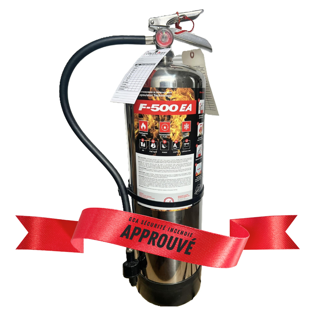 Extincteur F-500 EA® Acier Inoxidable (WMH)
