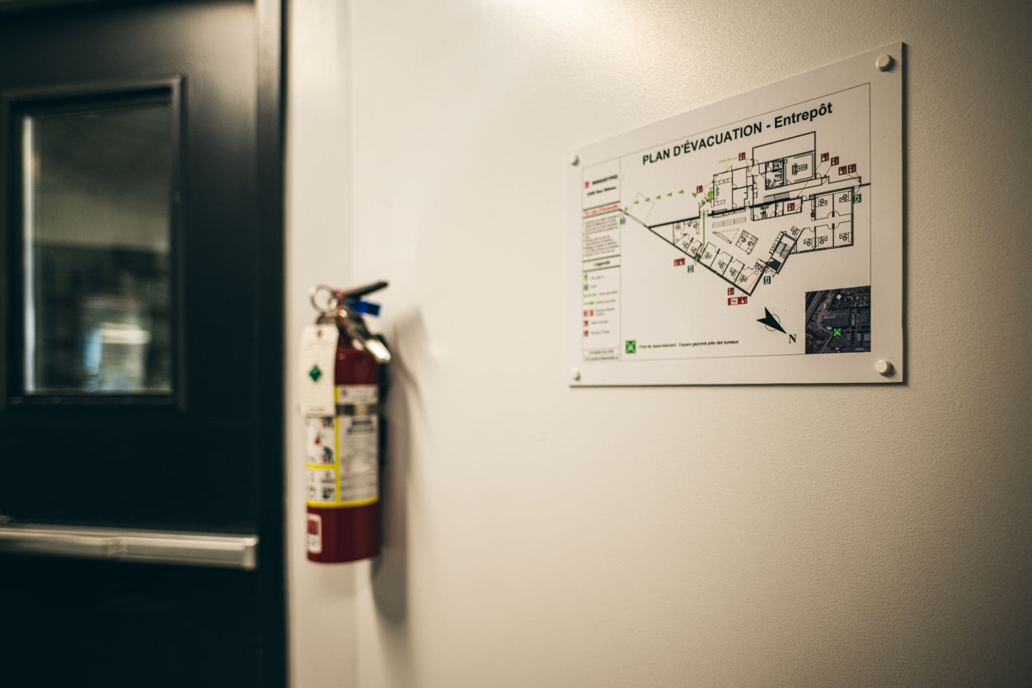 Plans d’évacuation sur mesure