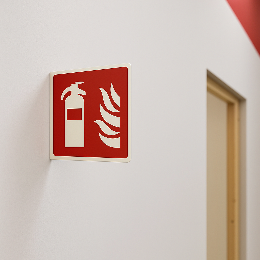 Panneau en L (drapeau) ISO